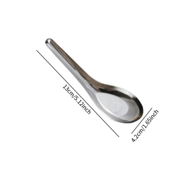 24 個ディナースプーンポリッシュスープスプーングレービーカフェバーサービングソース S