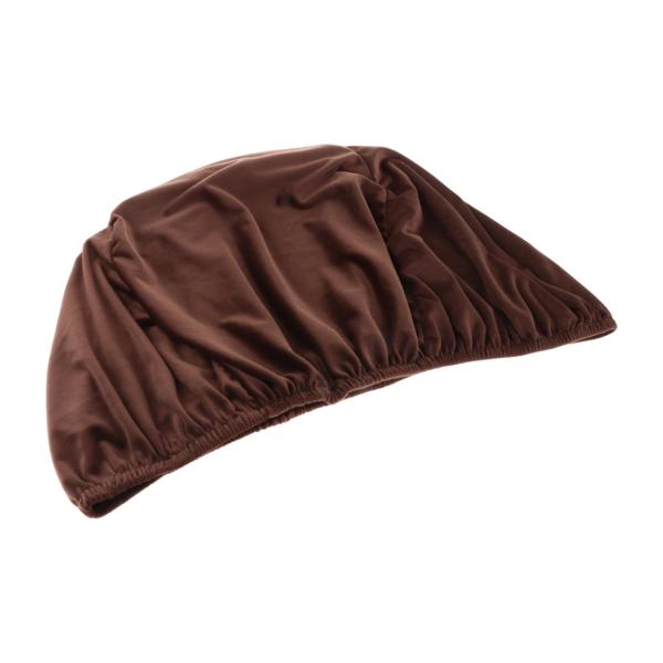 ソーサーチェアカバー 伸縮性 ソフト ムーンチェア スリップカバー 寝室 リビングルーム用 ブラウン