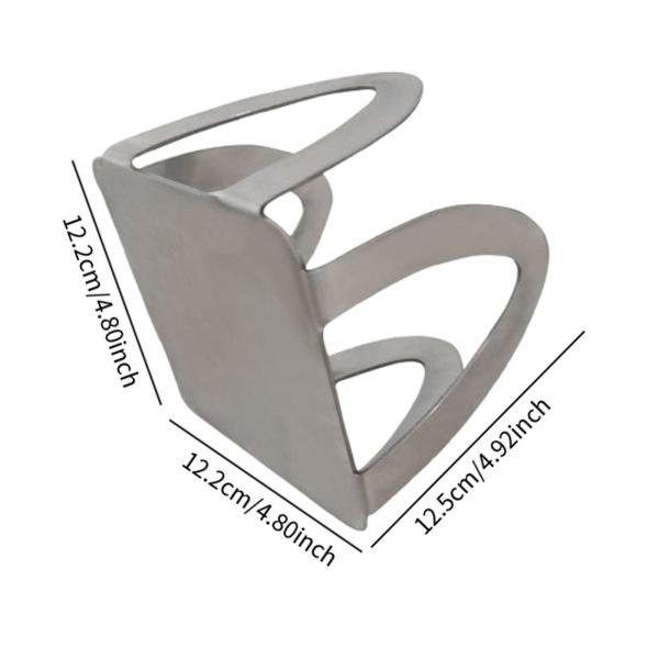 ナプキンホルダー 垂直ティッシュディスペンサースタンド テーブルトップ ホームピクニックテーブル アーチ型