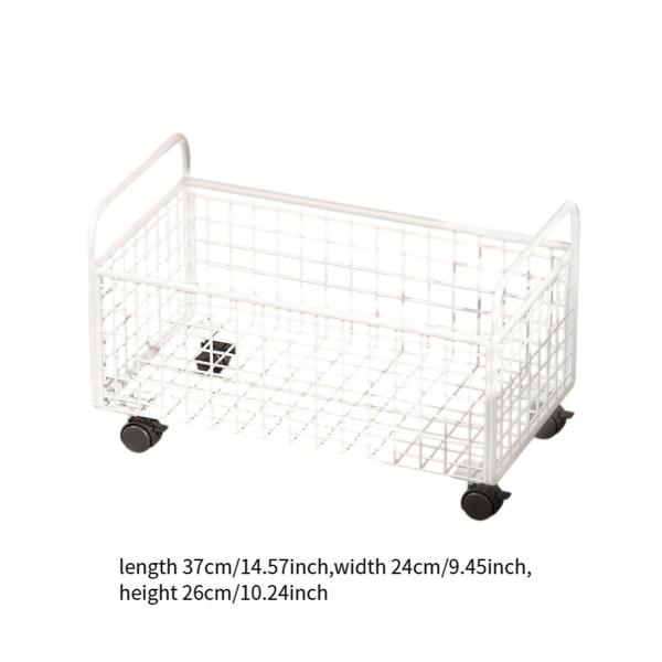 ローリング ファイルカート デスク下収納ボックス ファイルオーガナイザー ファイル用 おもちゃ クラフト M
