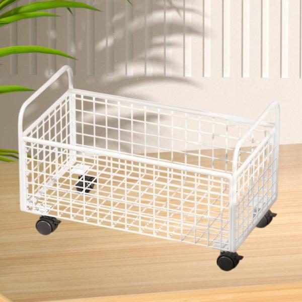 ローリング ファイルカート デスク下収納ボックス ファイルオーガナイザー ファイル用 おもちゃ クラフト M