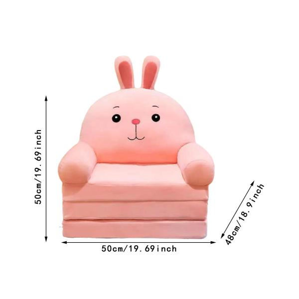 折りたたみ式ソファチェア 幼児用ソファー ホーム家具 ソフトキッズ折りたたみ式ソファベッド ピンク
