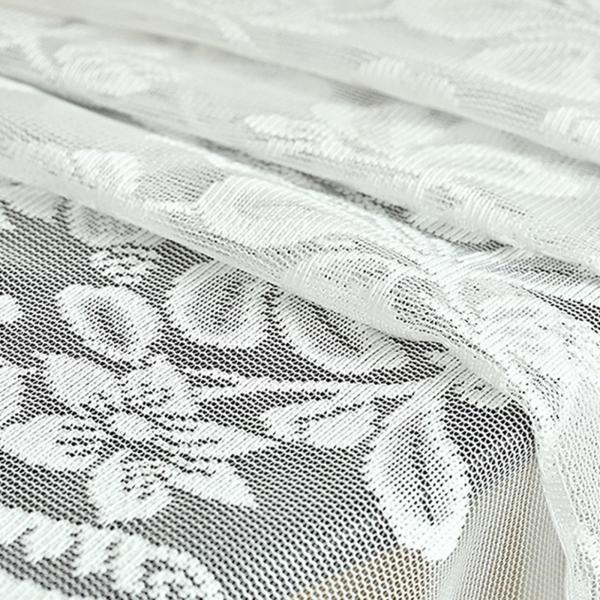 レース花柄カーテン 農家風 通気性 ボイル窓用ドレープ バルコニー 庭用 150x200cm