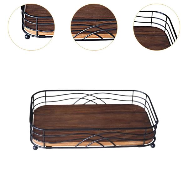 ペーパータオルホルダー メイクアップオーガナイザー デスクトップ収納ラック ペーパータオルラック 収納トレイ レストランカウンタートップ リビングルー