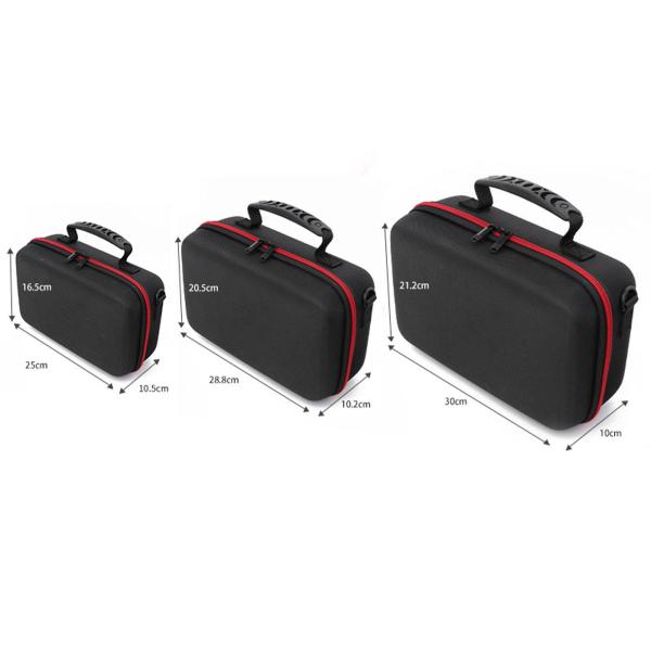 多目的収納バッグ DIY ブラック ガジェット 軽量 機材 ツール カメラバッグ L