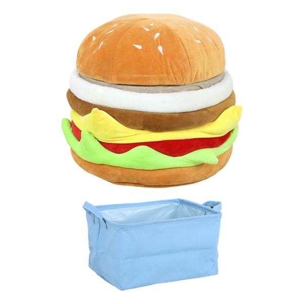 チーズバーガー スツール 室内外兼用デコレーションハンバーガー 雑貨