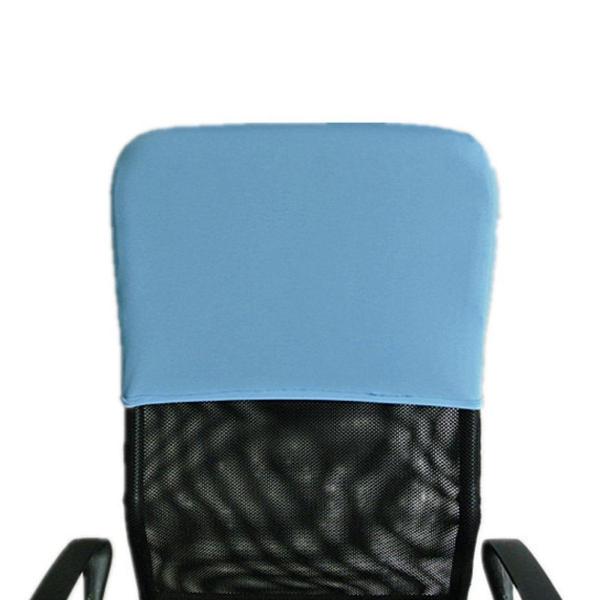 回転式チェアバックプロテクター 伸縮性デスクチェアカバー ホームパーティーオフィス用 42cmx28cm