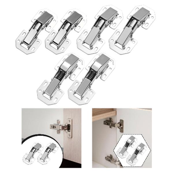 2ピースキャビネットヒンジキッチンシンプル組み立てアクセサリーキャビネットドアヒンジ3インチ