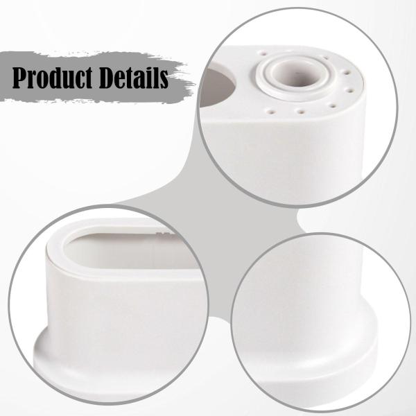 ネイルアートツールオーガナイザー デスクトップ収納ケース ディスプレイラック デスク 8穴ネイルドリルビットホルダー研磨ビット収納ボックス