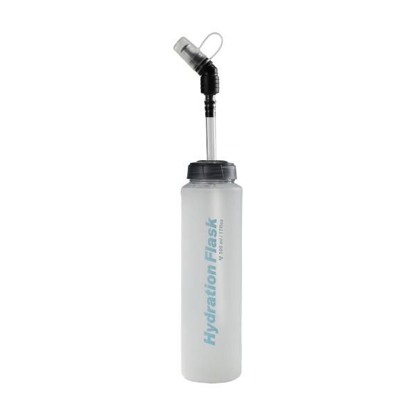 TPUソフトフラスク ハイドレーションフラスク 折りたたみ式 マウスピースカバー付き 500ml ウォーターボトル ハイキング アウトドアスポーツ 旅