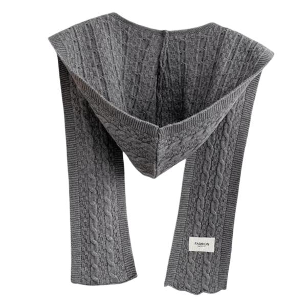 ニットフード付きマフラー フード付きマフラー 防風 暖かい ショール