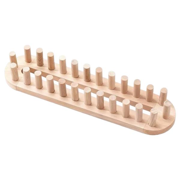 木製編み機 DIY スローブランケット スカーフ プロ仕様 初心者から上級者まで使える 持ち運びに便利なチャンキーブランケット編み機