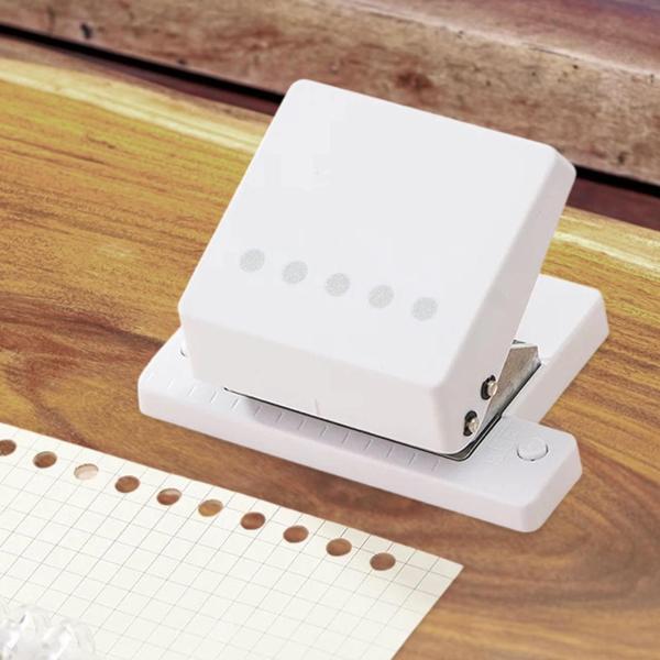 ホワイト ペーパーパンチャー 5つの穴を備えたDIYペーパーパンチマシン