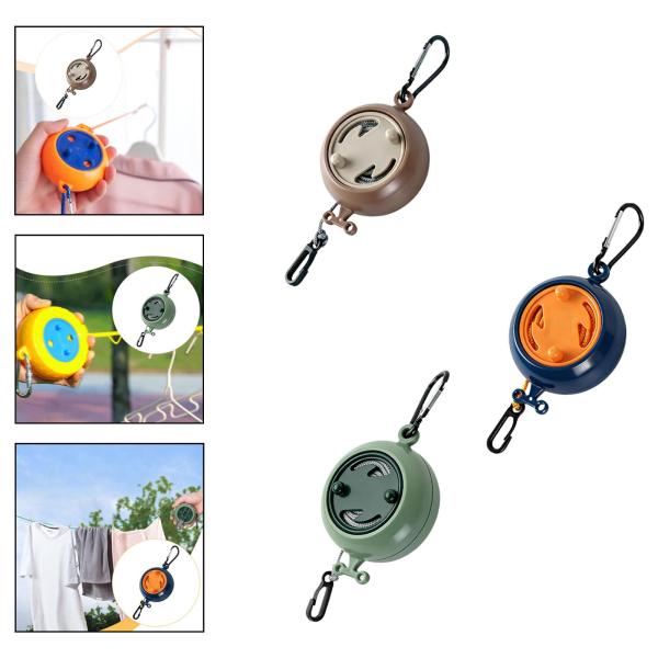 洗濯物干し用必需品 ポータブルキャンプ用品 屋内用アクセサリー ベージュ