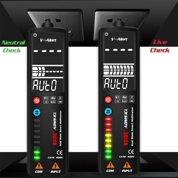 3ラインLCDデジタルマルチメータ電圧計ACDC電圧テスタースタイル1
