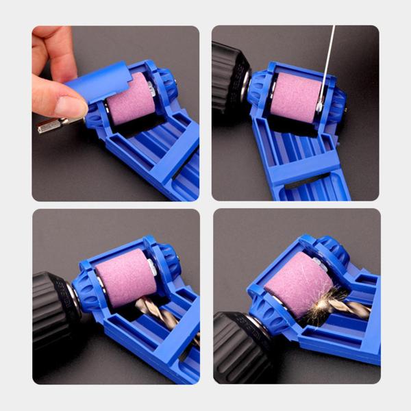 軸付き砥石 研削ヘッド 研磨ツール ステップドリル アクセサリー用 木工金属加工 2個セット ピンク