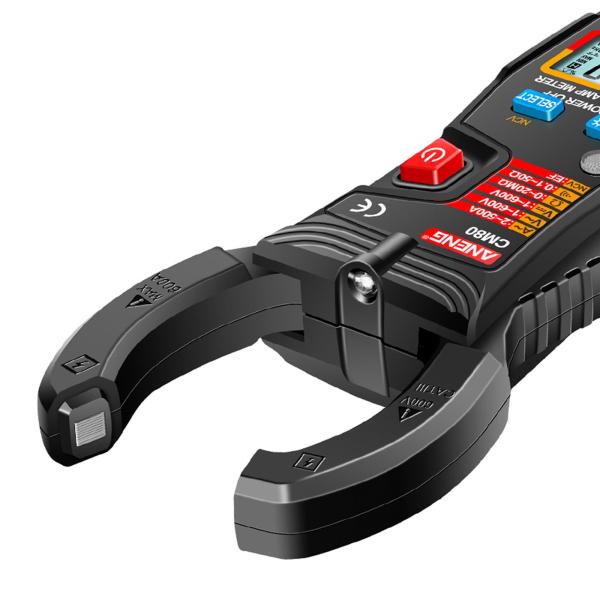 静電容量ダイオードテスターCM80ブラック用のプロフェッショナルデジタルクランプメーターマルチメーター