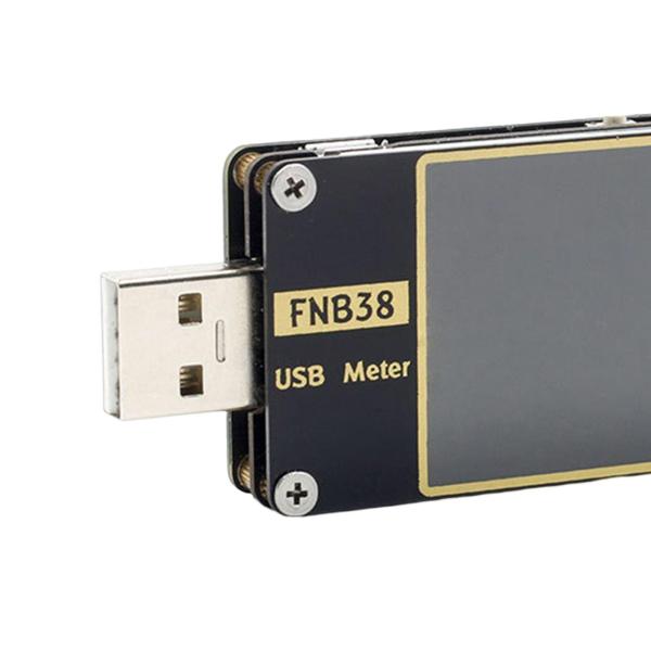USB 電力計 DC 4-24V 5A 電流および電圧モニター USB 電圧計 電流計 負荷テスター デジタル カラー LCD ディスプレイ