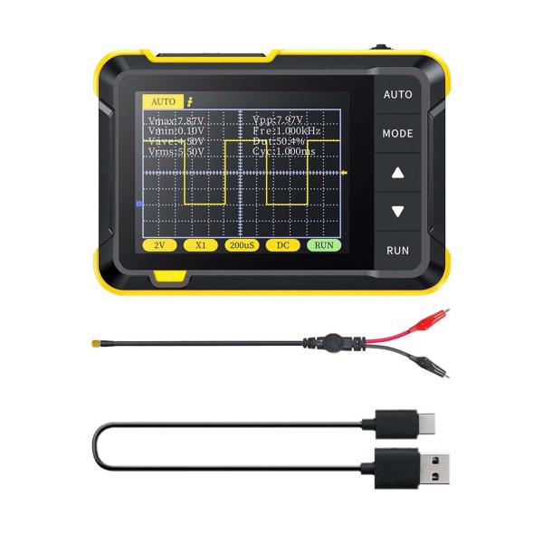 ハンドヘルドデジタルオシロスコープデジタルオシロスコープポータブル200KHz 400Vメーター電子DIY検出教育用プロフェッショナルマルチ｜stk-shop｜02