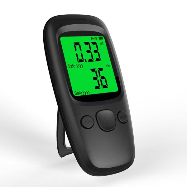 EMF テスター バックライト付きプロフェッショナル多機能温度デジタル LCD EMF モニター産業用家庭用測定機器オフィス