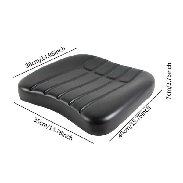 ユニバーサルフォークリフトシートクッショントラックスキッドローダーエンジニアリング車両シート40cmx35cm