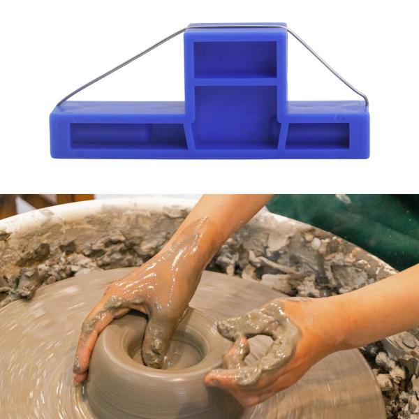 角度切断粘土ツールスチールワイヤーベベルカッターDIYクラフト泥彫刻用長さ7cm