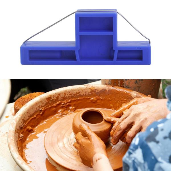 角度切断粘土ツールスチールワイヤーベベルカッターDIYクラフト泥彫刻用長さ7cm