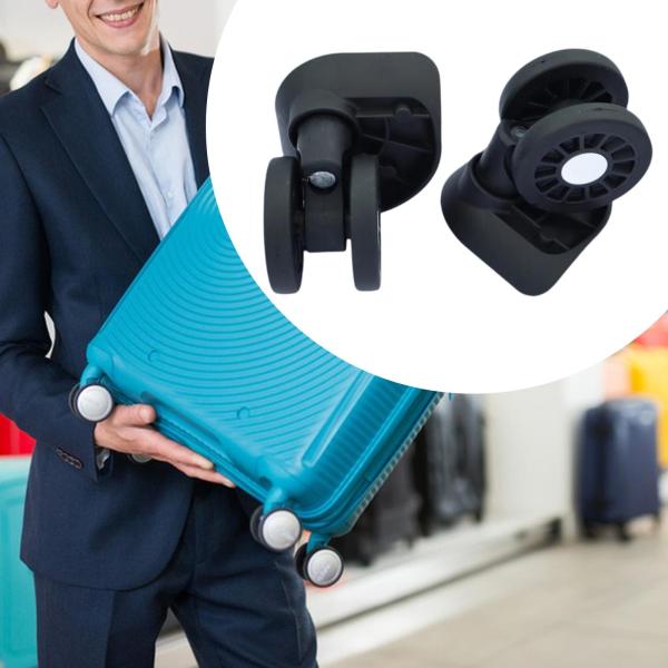 交換用荷物用ホイール 多機能 簡単取り付け 静音 直径6cm スーツケースキャスターの修理 回転ホイール
