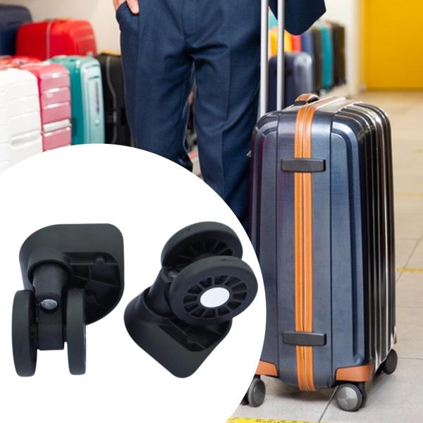 交換用荷物用ホイール 多機能 簡単取り付け 静音 直径6cm スーツケースキャスターの修理 回転ホイール