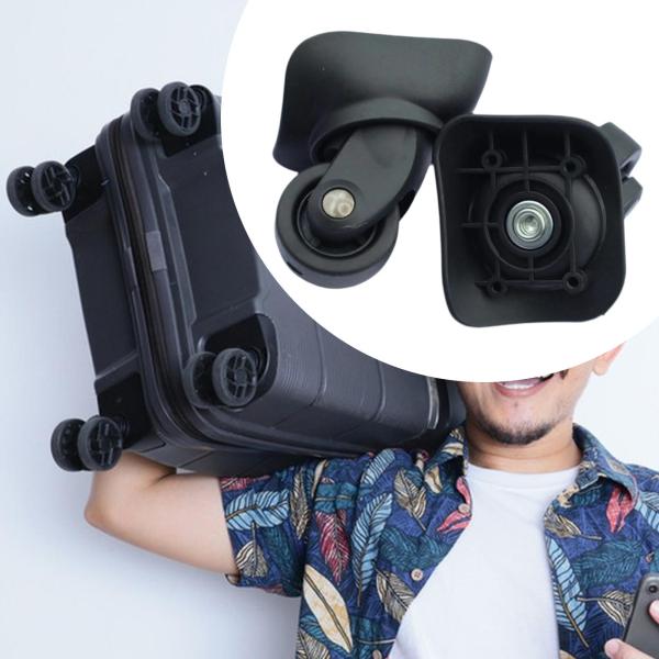 荷物用ホイール スーツケースキャスター 修理・再利用可能 DIY ユニバーサル 静音 頑丈 直径4cm 多機能 回転ホイール