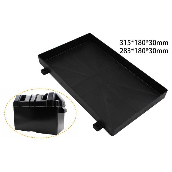 バッテリートレイアクセサリー ボート用頑丈なバッテリーマウント 31.5cmx18cmx3cm