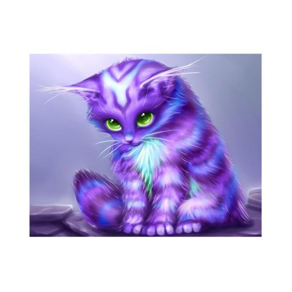 漫画猫DIY 5Dダイヤモンド絵画刺繍クロスクラフトステッチキット1＃