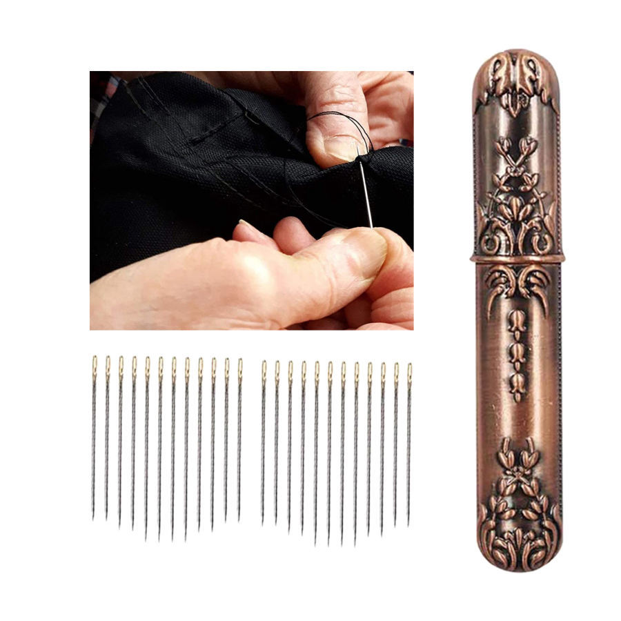 セルフスレッディング針ミシン針収納ケース : STKショップ - 通販 - Yahoo!ショッピング