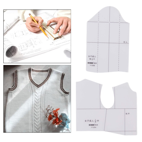 服デザインテンプレート定規製図ステンシル手描き縫製｜stk-shop｜03