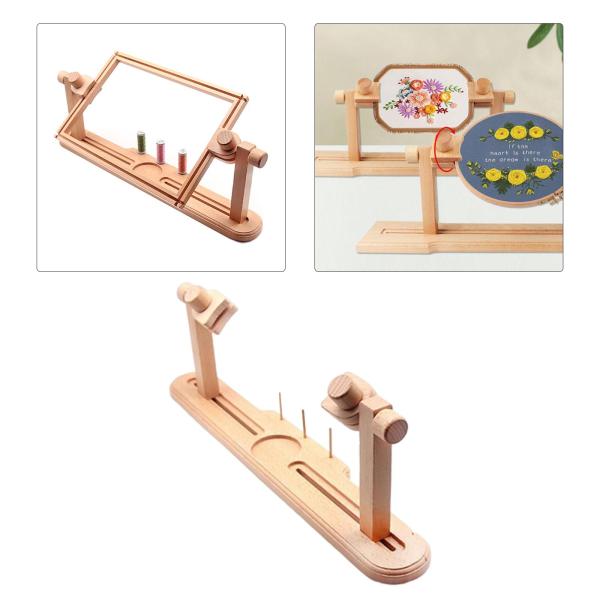 刺〓フープスタンド回転可能なステッチワーク縫製アンティーク調節可能なサポート