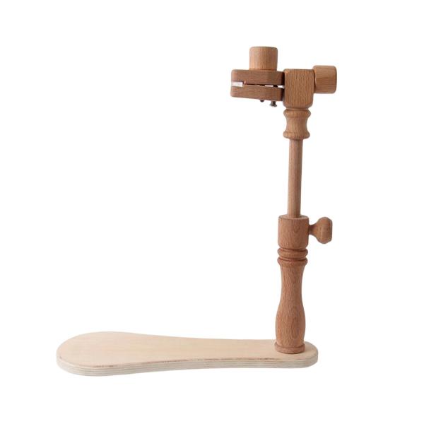 縫製手仕事の基本的なスタイルのための木製刺〓スタンドDIYクロスステッチフレームデスクトップ