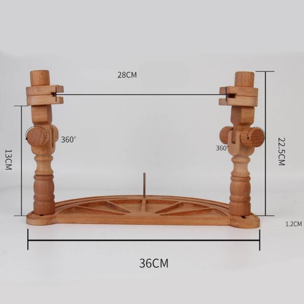 クロスステッチ用にシンプルなプレート360アセンブリセットを備えた刺〓フープホルダー