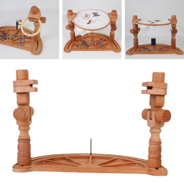 クロスステッチ用にシンプルなプレート360アセンブリセットを備えた刺〓フープホルダー