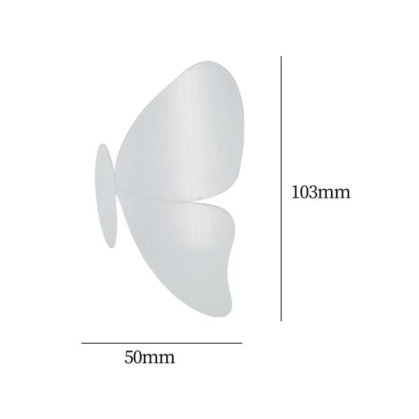 蝶型キルティングテンプレート 手芸用品 パッチワークソーイング用 S