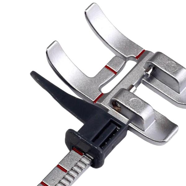 Pfaff ミシントップステッチ用調整可能ガイドフットアクセサリーツール