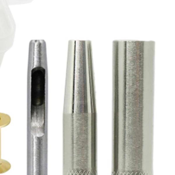 レザーリベットキット 40 セット リベット レザーリベット  DIY レザークラフト用 B