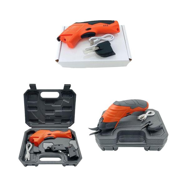 電気はさみ 革スクラップブッキング用頑丈な切断ツール 段ボール紙箱 1ブレード