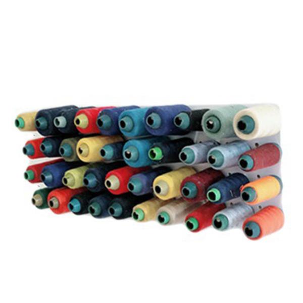 ミシン糸ホルダー 吊り下げ ジュエリー刺繍愛好家 三つ編み編み物用 ホワイト 60.5cmx29cm