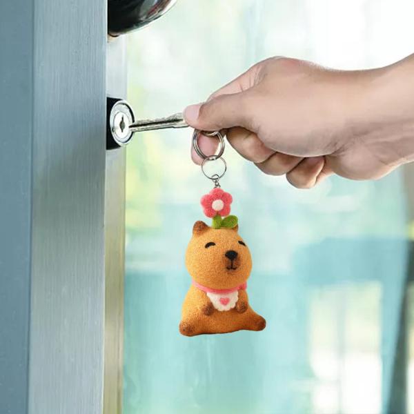 カピバラ ぬいぐるみ フェルト用品 初心者  バレンタインデー ギフト E