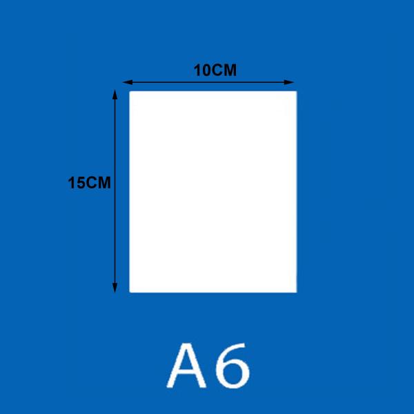 50 個ダイヤモンドクラフト剥離紙再利用可能な両面ダイヤモンドクラフト紙 A6