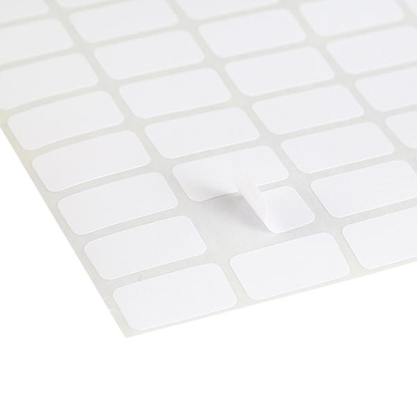50枚収納コンテナステッカーシート 空白ダイヤモンドペインティングラベル 簡単に剥がせるデカール マーキングや書き込み、ビジネスラベルに