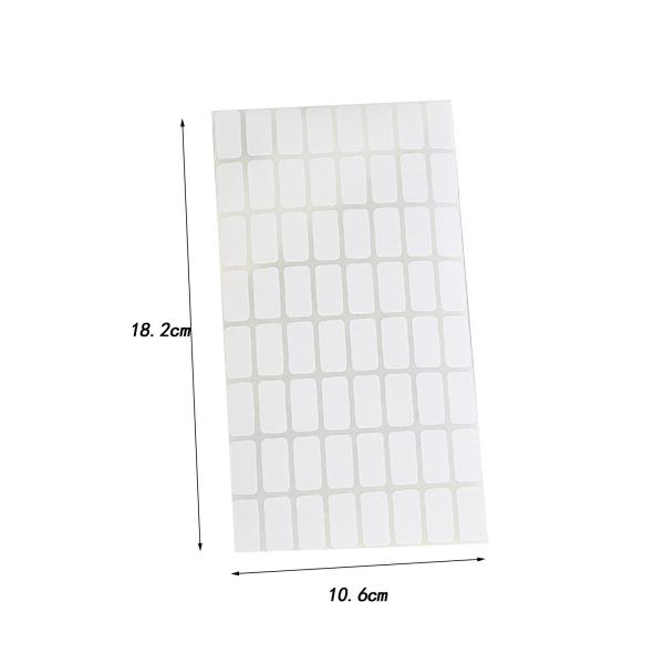 50枚収納コンテナステッカーシート 空白ダイヤモンドペインティングラベル 簡単に剥がせるデカール マーキングや書き込み、ビジネスラベルに