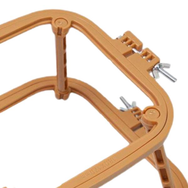 デスクトップ刺繍フレーム パンチニードルハンドルツール パンチニードルキルティングセット D