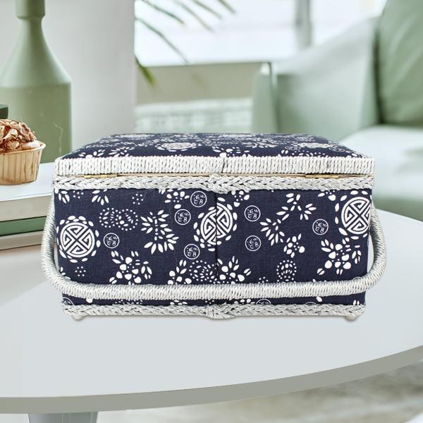 縫い糸収納ボックス 糸巻き 糸ホルダー ボビン キャリングケース 裁縫アクセサリー 空 DIY 工芸品 軽量コンテナ