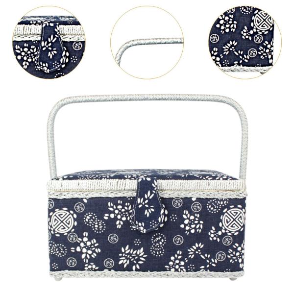 縫い糸収納ボックス 糸巻き 糸ホルダー ボビン キャリングケース 裁縫アクセサリー 空 DIY 工芸品 軽量コンテナ